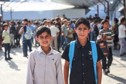 Back to school in Gaza: Learning in tents after years of disruption