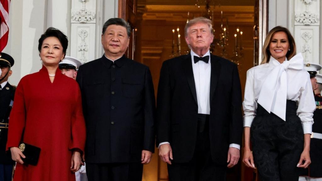 Pomp and toasts: Day 2 of Trump and Xi in DC