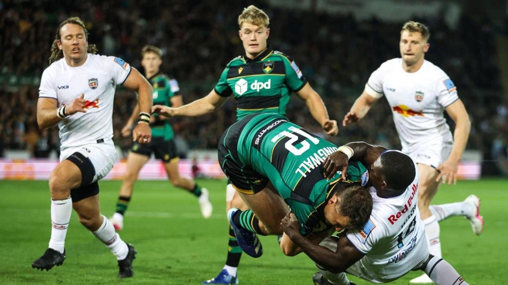 Northampton begin title defence with win over Newcastle