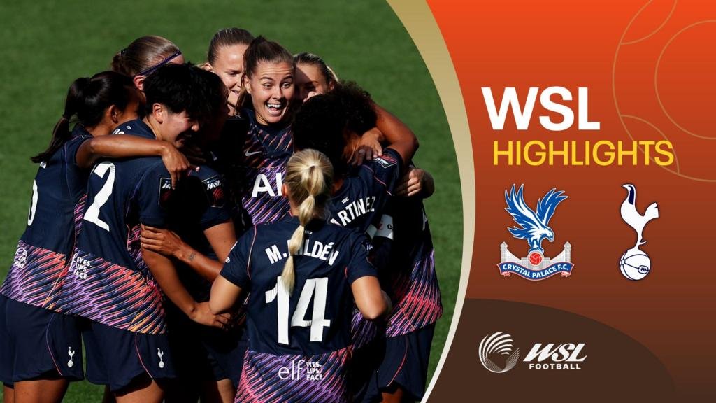 Holdt scores hat-trick as Spurs thrash 10-player Palace