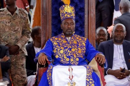 The journalist who became king in Uganda