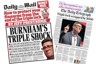 The Papers: 'Burnham's triple shock' and 'City face expulsion'