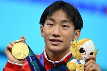 Teenager Ohashi overcomes Covid to set world record