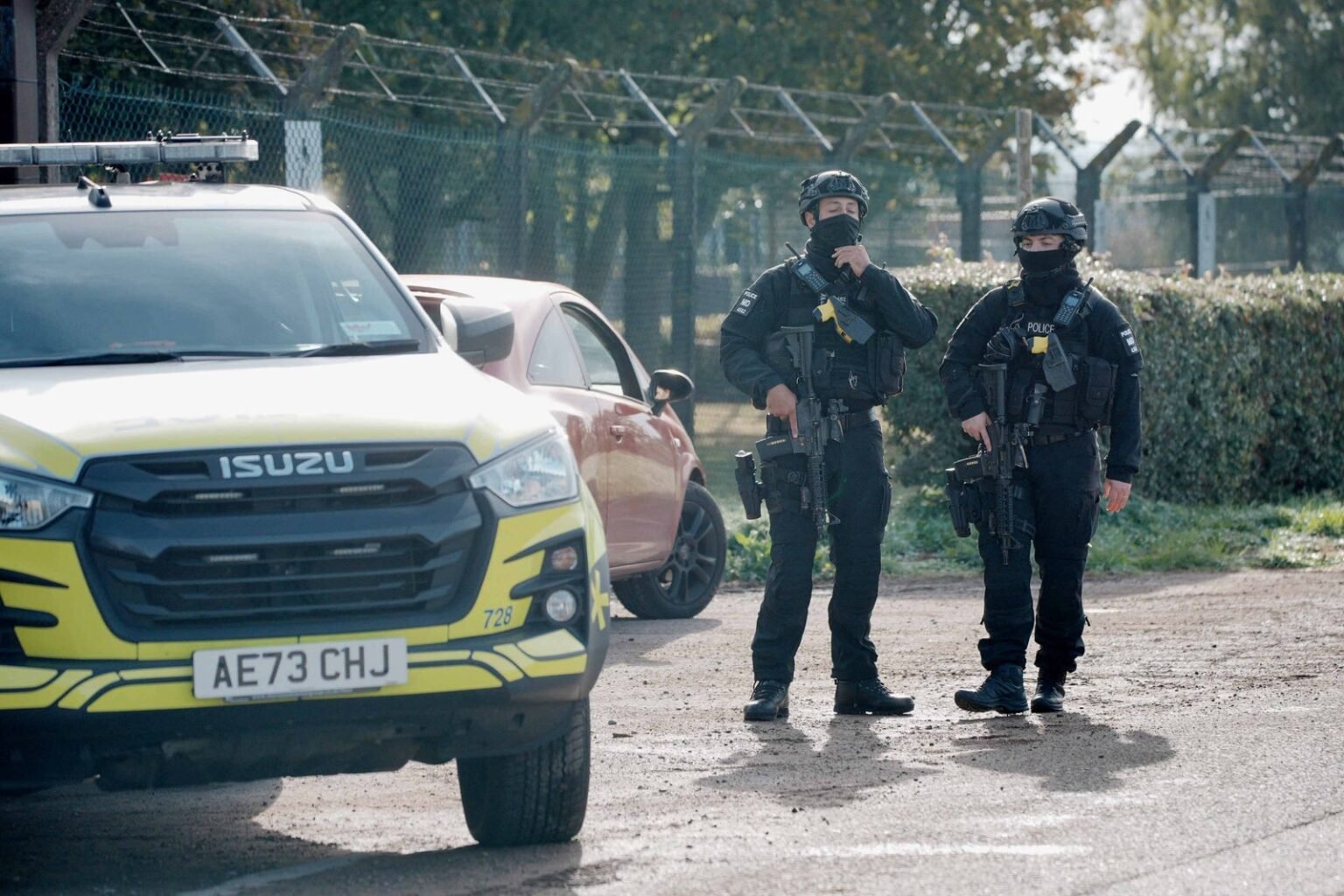 Five men arrested over RAF Fairford ‘bomb plot’ are British nationals – as Iran denies involvement