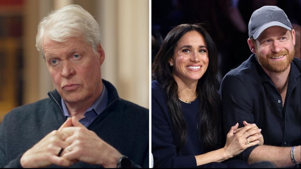 Watch: Diana's brother says press has 'cancerous influence' on Harry and Meghan's lives