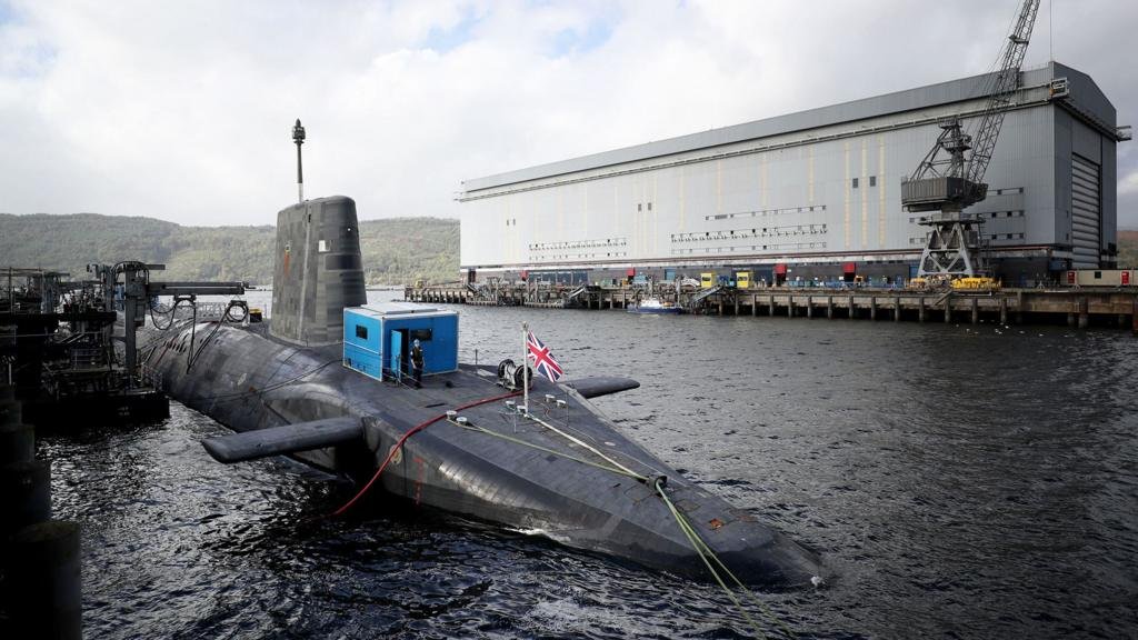 Faslane dry docks and research ship to be built in UK, says chancellor