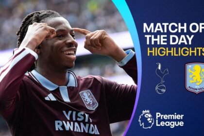 Spurs lose again as Villa hold on for first league win