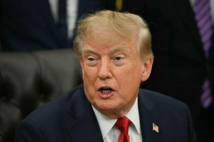 Watch: Trump says ban on some news outlets is 'because they're fake news'