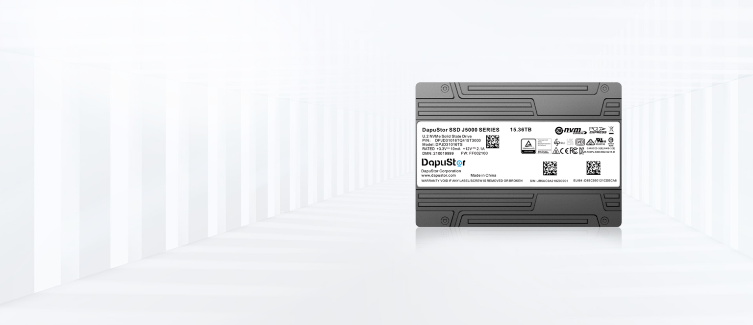 New DapuStor SSD pairs high-capacity QLC with a permanent pSLC region — trades 6% to 20% of its QLC capacity for more than 7x faster random writes