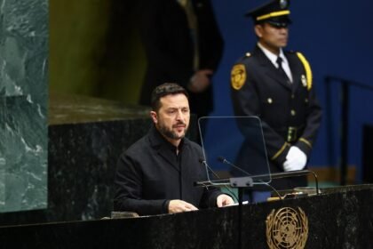 Ukraine’s Zelenskyy calls for sustained pressure to end ‘Putin’s crazy war’