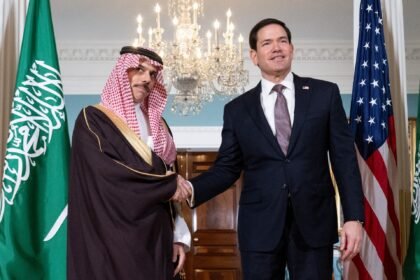 Rubio, Saudi Arabia’s foreign minister hold talks on Yemen, Hormuz Strait