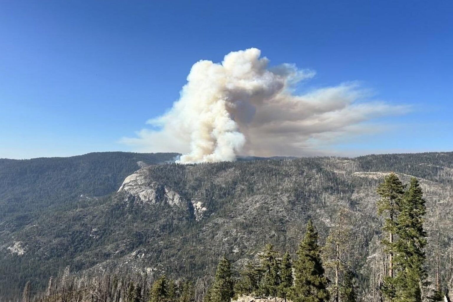 Two pilots killed as firefighting helicopter crashes near Yosemite