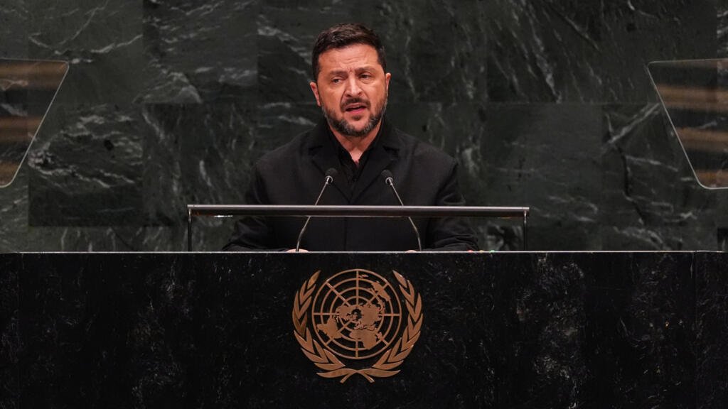 Putin using citizens from 47 countries to fight Ukraine, Zelensky tells UN
