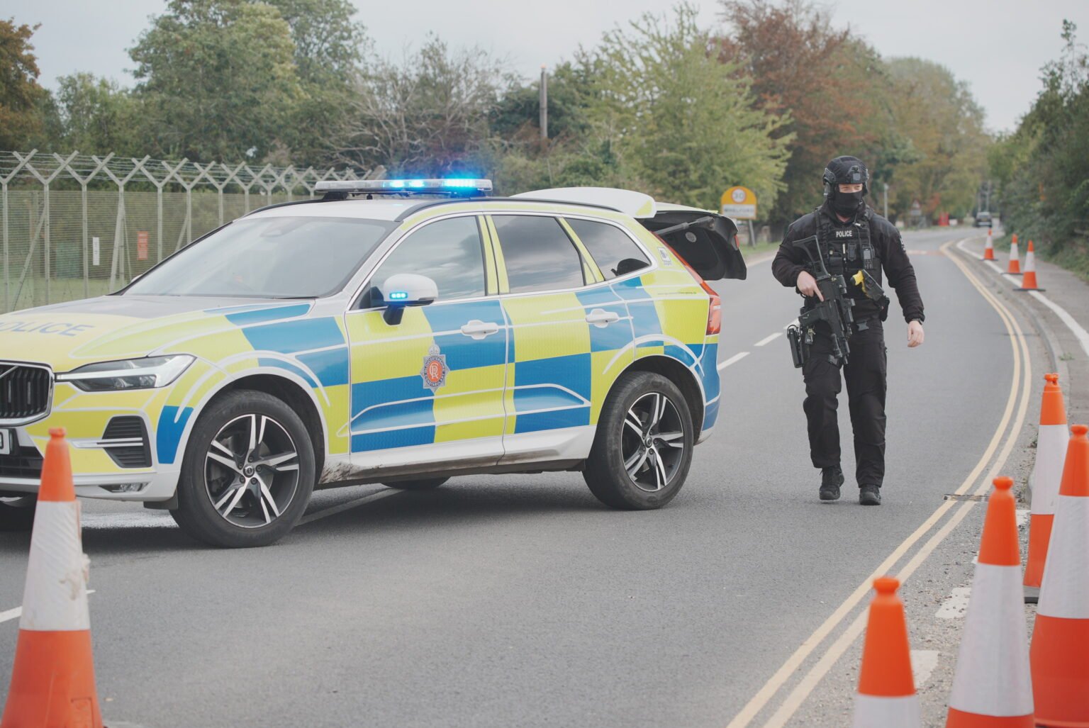 5 Men Arrested Over Suspected Terror Plot Near U.K. Base Used by U.S. Forces