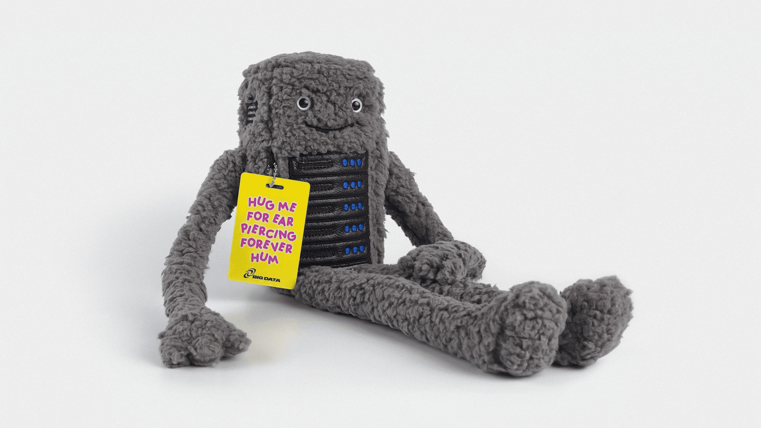 Adopt This Data Center Plushie and Hear Its Piercing Scream