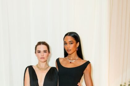 Laura Harrier and Zoey Deutch Brought Black-Tie Glamour to Tiffany & Co.’s South Coast Plaza Unveiling