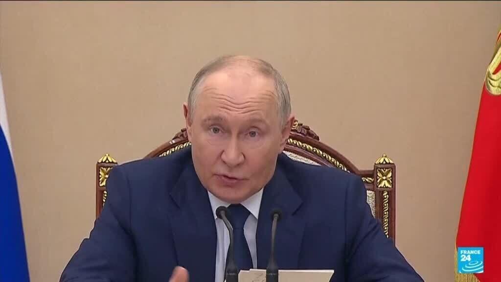 Putin says Europe is 'preparing for war'