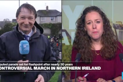 Northern Ireland: Disputed parade set for flashpoint after nearly 30 years