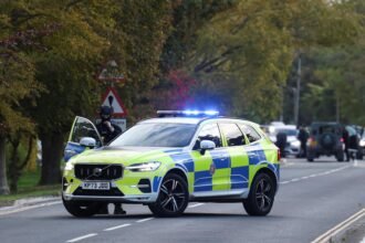 UK police arrest several under explosives act in 'major incident' near US air base