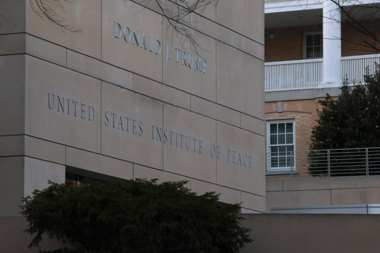 Judge asked to prevent Trump from carving his name on yet another historic Washington building