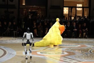 Vogue sent robots down the runway at Vogue World, and people were not impressed