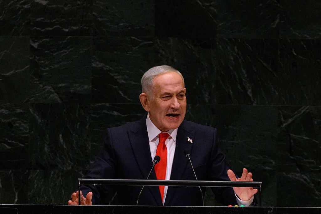 Netanyahu Dismisses Gaza Genocide Allegations as Dozens of U.N. Delegates Walk Out
