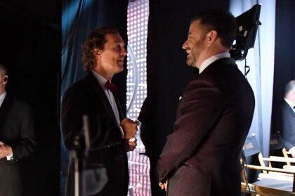 Matthew McConaughey Exposed Himself to Jimmy Kimmel in the Emmys Bathroom and Woody Harrelson Saw the Whole Thing