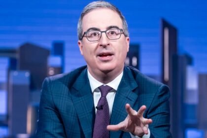 John Oliver Takes Swipe at David Ellison and His ‘Business Daddy’ Larry Ellison on ‘Last Week Tonight’