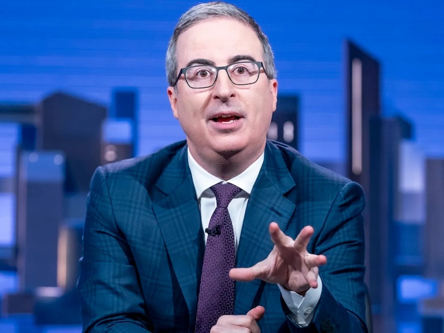 John Oliver Takes Swipe at David Ellison and His ‘Business Daddy’ Larry Ellison on ‘Last Week Tonight’