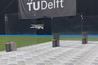 Researchers build a drone that navigates with physical whiskers to operate in dark, dusty or smoky places where cameras or GPS can fail — sub-100 gram drones run 34KB software to enable sub-millimeter precision