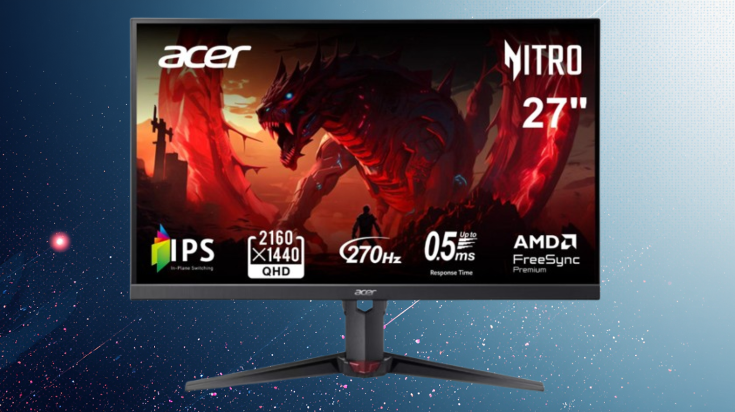 Upgrade your gaming experience with this 27-inch Acer 1440p 270Hz panel that’s an incredible 45% off