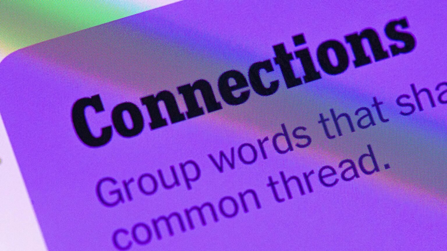 Today’s NYT Connections Hints and Answers for Sept. 19, #1196