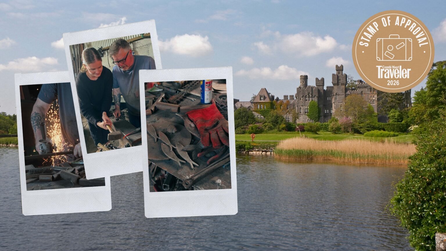 Here's What It's Like Shadowing a Blacksmith at Ashford Castle in Ireland—and How to Book the Experience Yourself