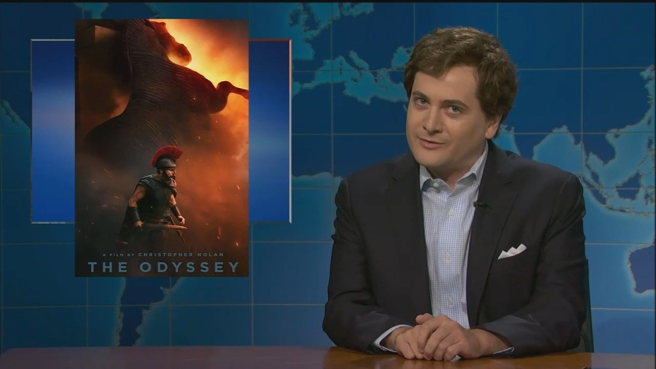 Tucker Carlson Returns to ‘SNL’ to Review ‘The Odyssey,’ Gender-Neutral ‘Spider-Man’ and Left-Wing ‘Obsession’