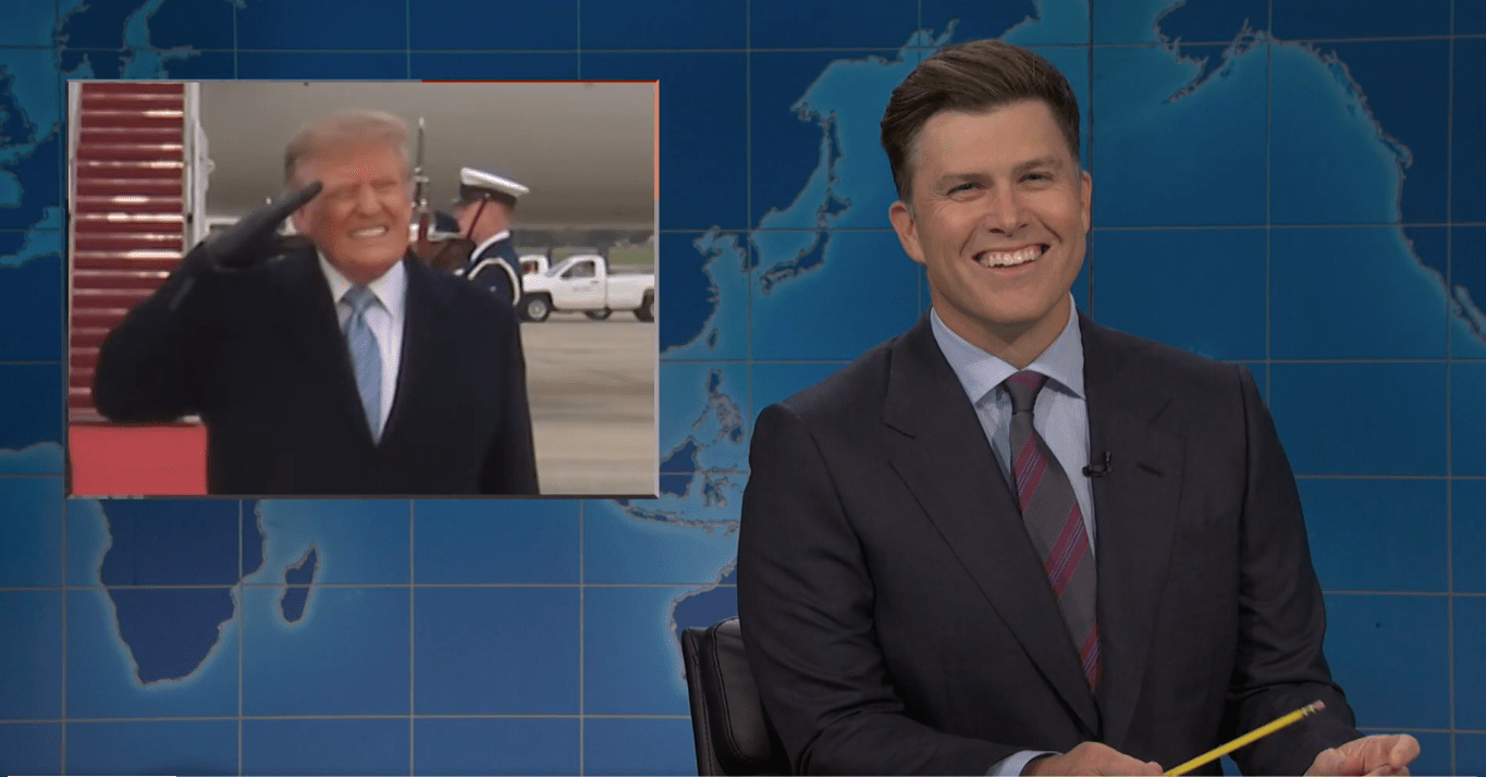 ‘SNL’ Weekend Update Roasts Wincing Trump’s China Meeting, Pete Hegseth’s Transphobia