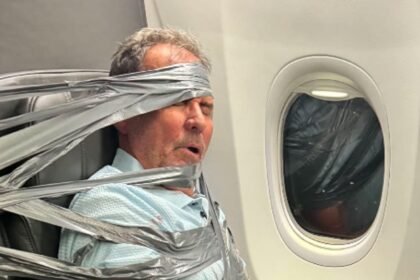 Passenger breaks his silence after he was duct-taped on American Airlines flight after alleged violent outburst