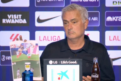 Mourinho fumes at referees in news conference after Madrid derby defeat