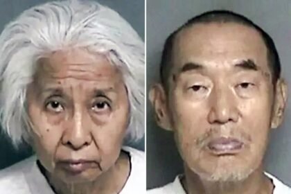 First pictures of elderly couple accused of taking turns fatally shooting their son-in-law