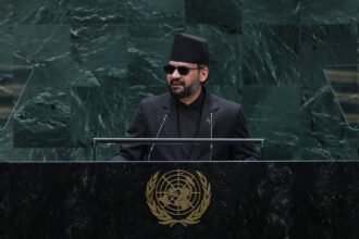 Nepal's leader, at UN, says recent floods serve as a 'warning to the world' about climate change