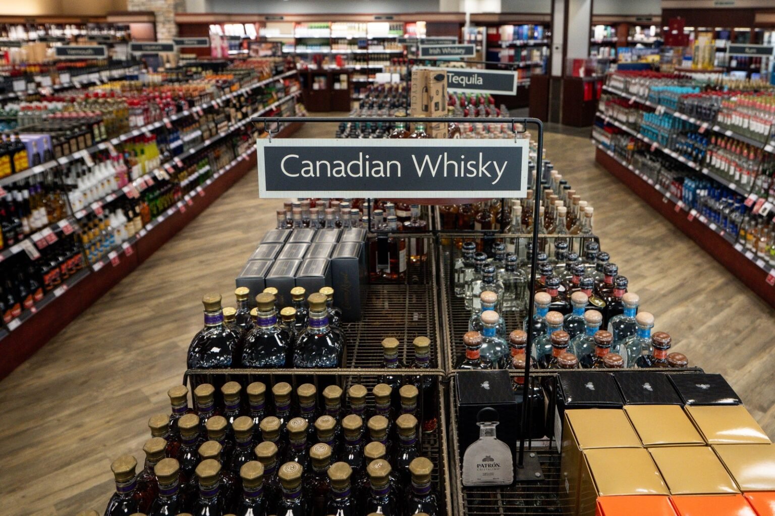From motorcycles to booze, US ban on $1 billion worth of Canadian imports goes into effect