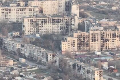 Eating garden weeds to survive in Russian-occupied city cut off from food and water