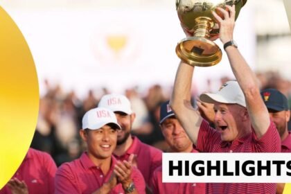US retain Presidents Cup with final day comeback