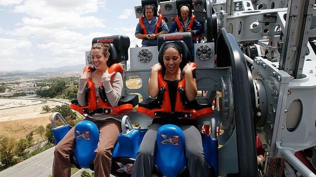 Six Flags shuts down X2 rollercoaster after hundreds allege brain injuries