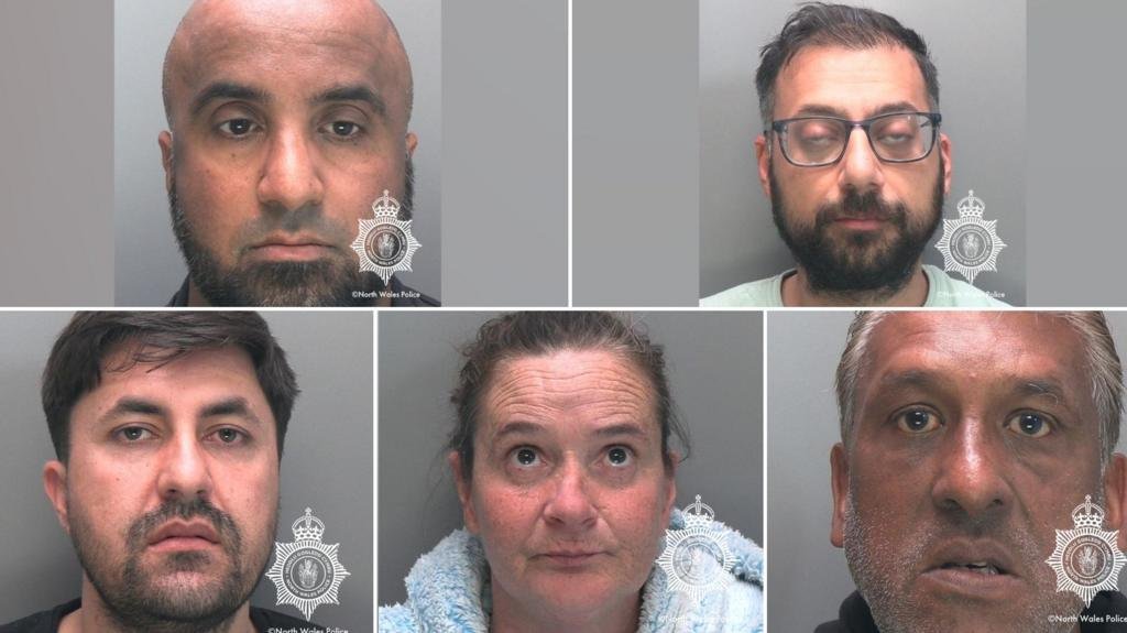 Rapist and grooming gang members who preyed on children jailed