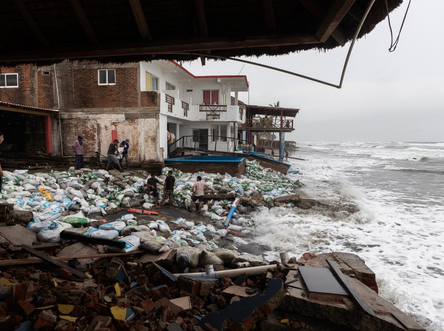 Hurricane Polo hits Mexico’s coast as Tropical Storm Nolo approaches Hawaii