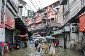 Disaster zone declared across Bangkok as heavy rain triggers flooding