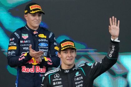 Russell edges out Verstappen to win in Baku, Antonelli settles for fifth
