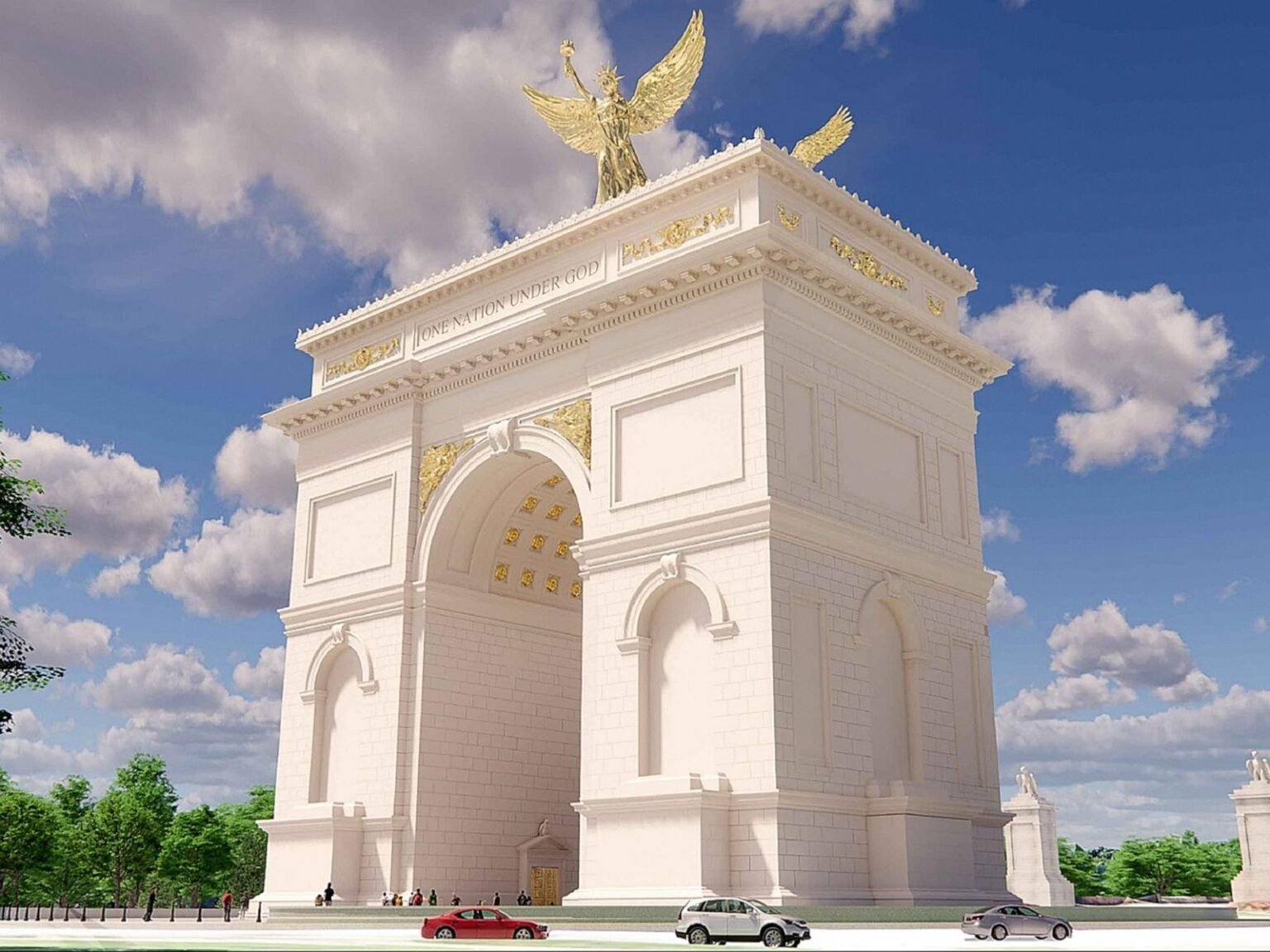 Trump's proposed arch has 'adverse effects,' administration acknowledges