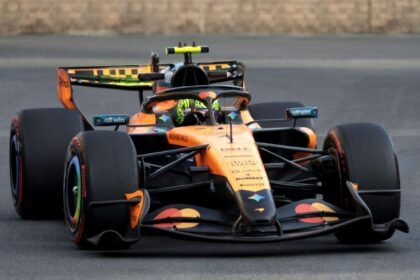 McLaren miles off pace in Baku practice - Norris