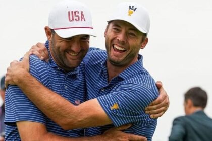 US edge opening session of Presidents Cup